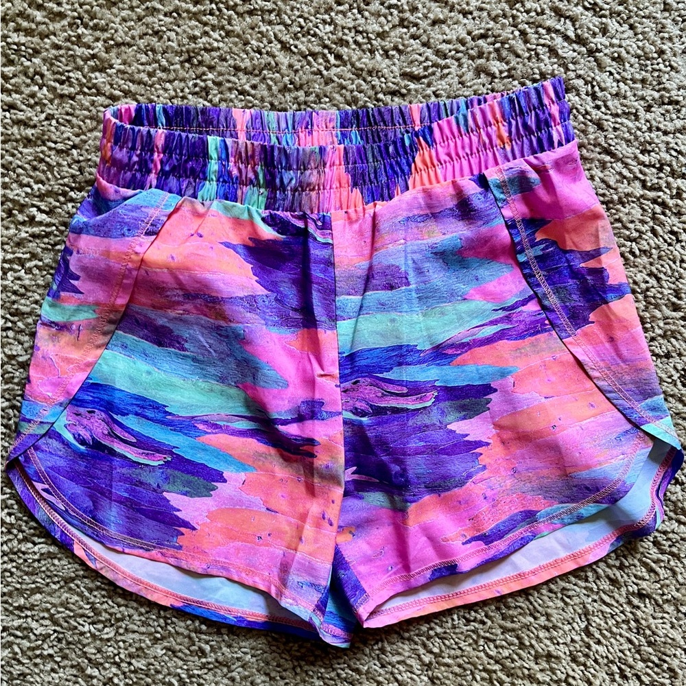 All in Motion Girls Colorful Athletic Shorts